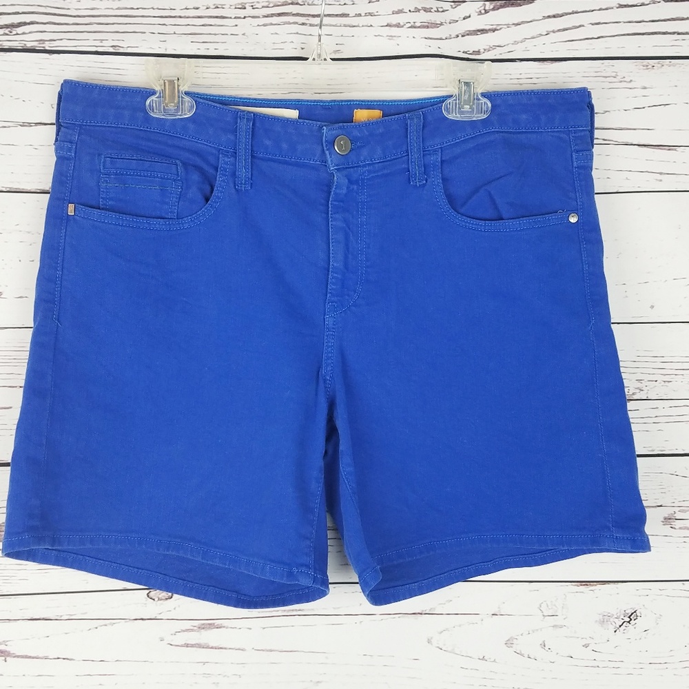 Pilcro and The Letter Press Blue Jean Shorts